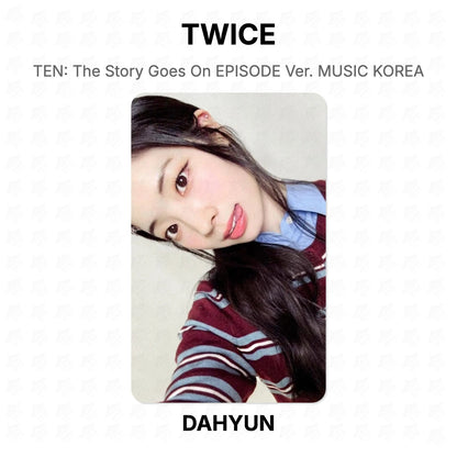 TWICE TEN: The Story Goes On EPISODE Ver. MUSIC KOREA Official Photocard