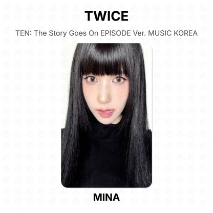 TWICE TEN: The Story Goes On EPISODE Ver. MUSIC KOREA Official Photocard