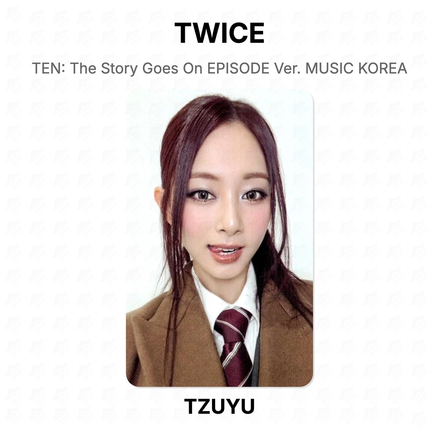 TWICE TEN: The Story Goes On EPISODE Ver. MUSIC KOREA Official Photocard