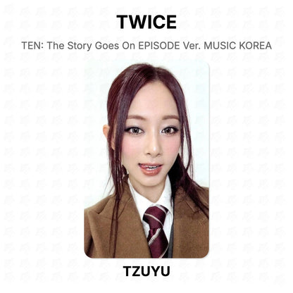 TWICE TEN: The Story Goes On EPISODE Ver. MUSIC KOREA Official Photocard