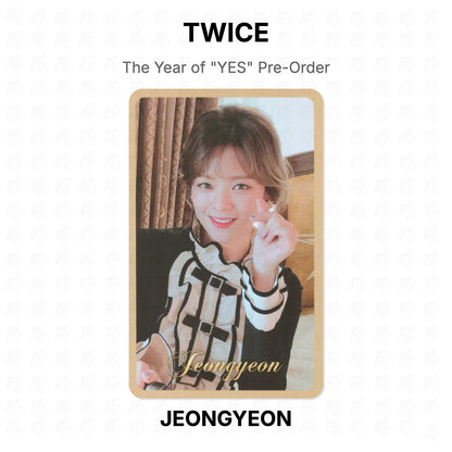 TWICE The Year of "YES" Pre-Order Official Photocard