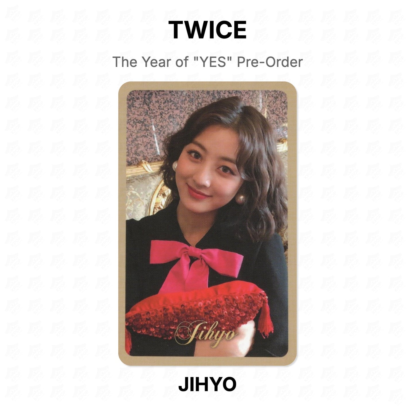 TWICE The Year of "YES" Pre-Order Official Photocard
