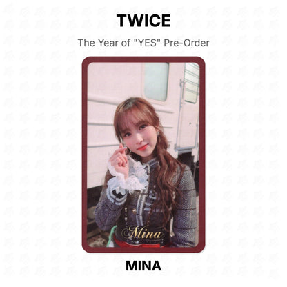 TWICE The Year of "YES" Pre-Order Official Photocard