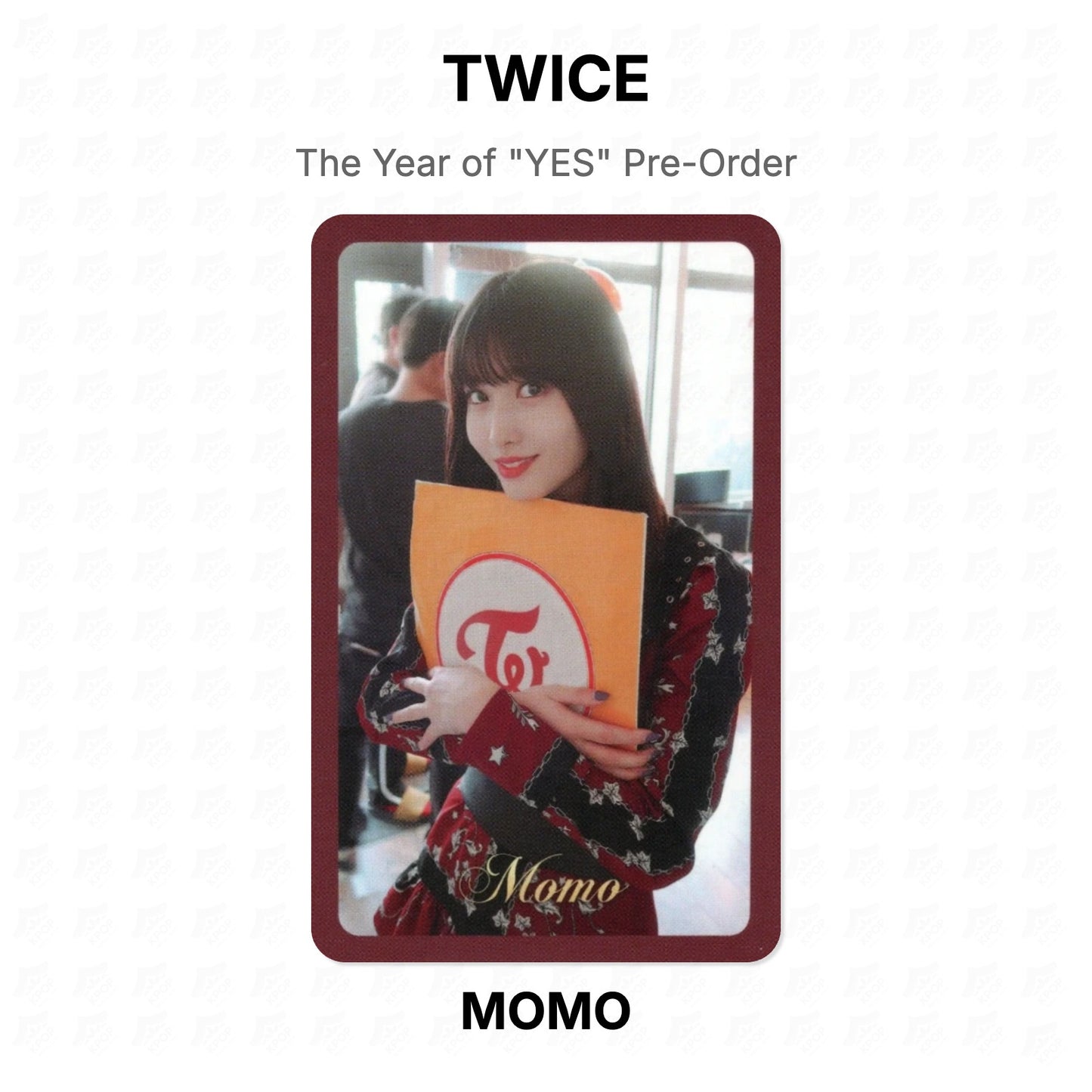 TWICE The Year of "YES" Pre-Order Official Photocard