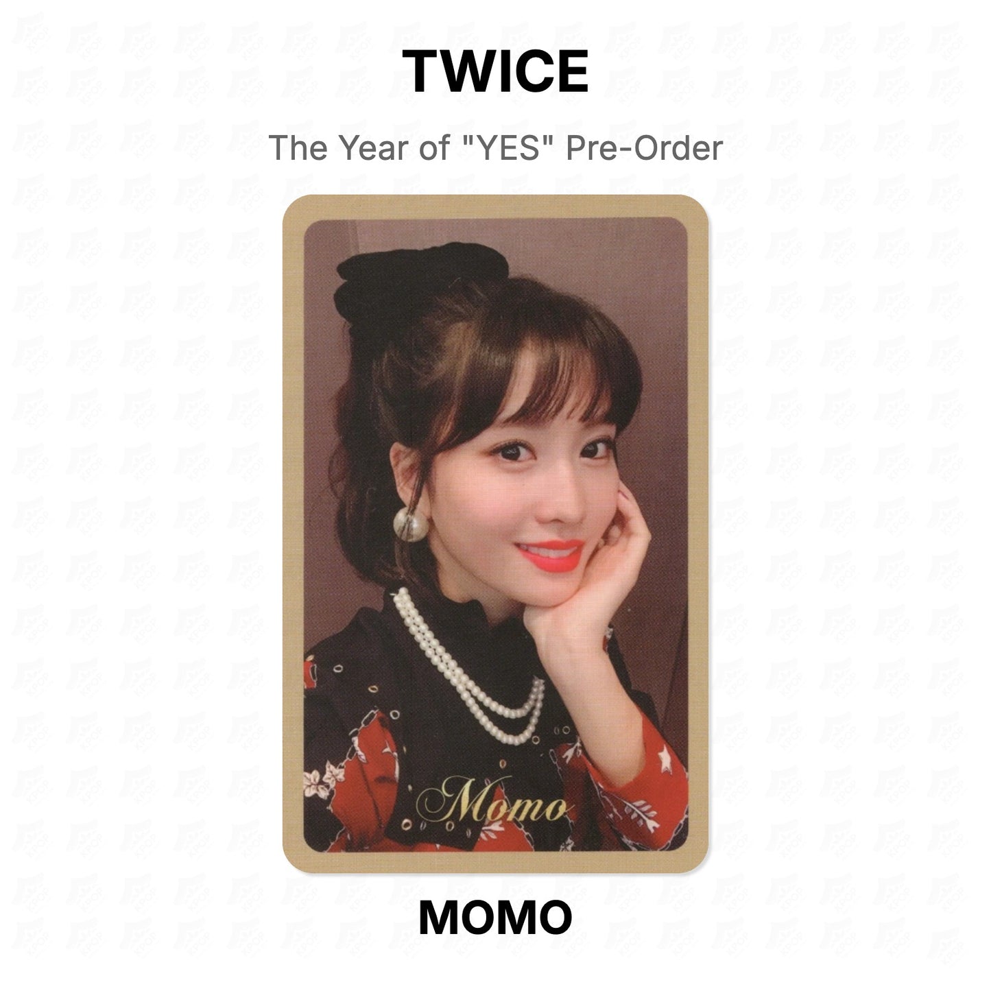 TWICE The Year of "YES" Pre-Order Official Photocard