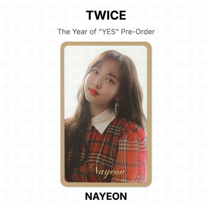 TWICE The Year of "YES" Pre-Order Official Photocard