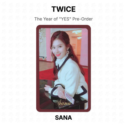 TWICE The Year of "YES" Pre-Order Official Photocard