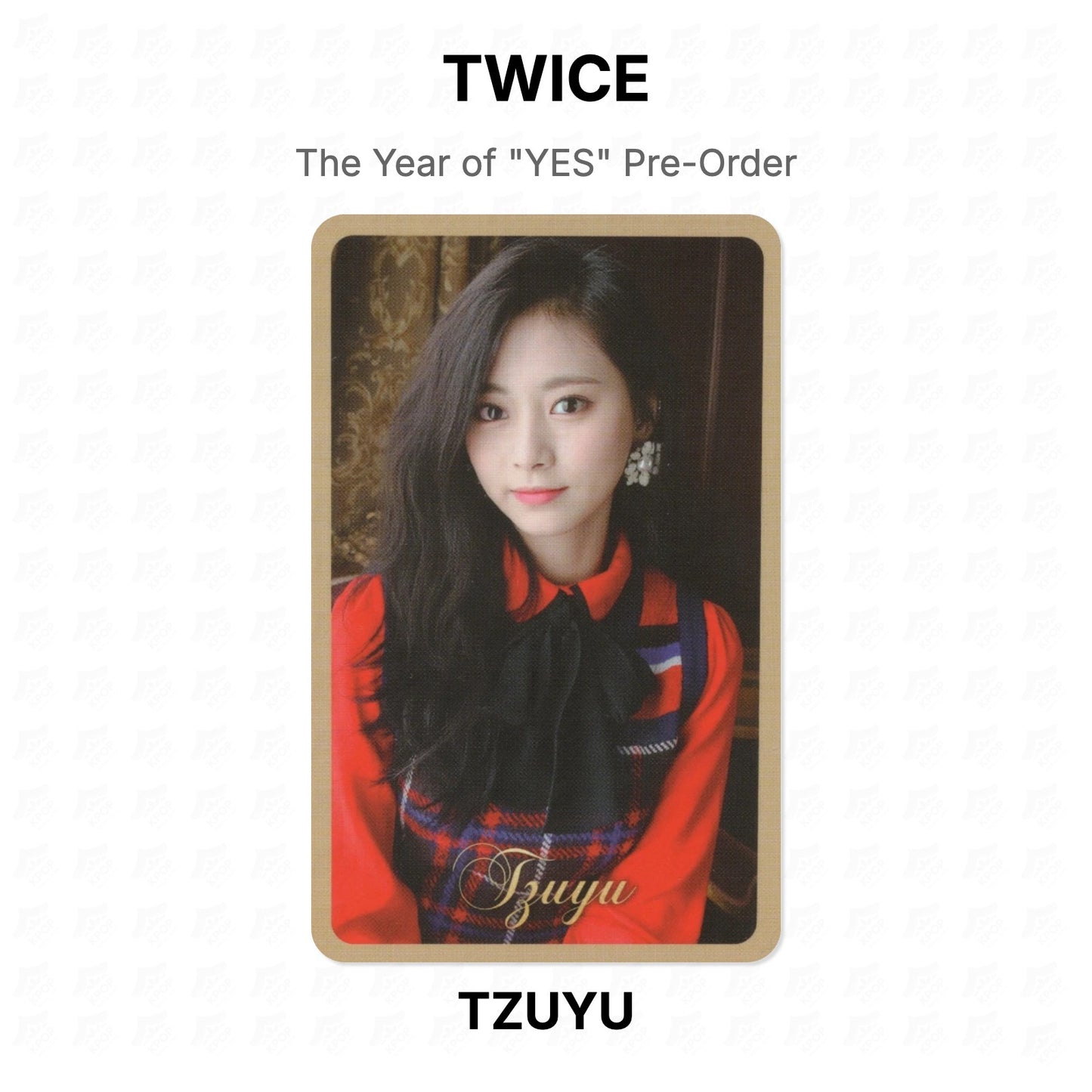TWICE The Year of "YES" Pre-Order Official Photocard