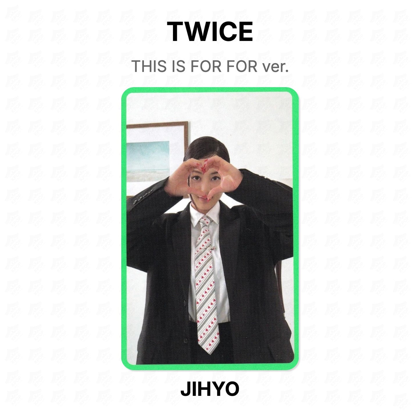 TWICE THIS IS FOR FOR ver. Official Photocard