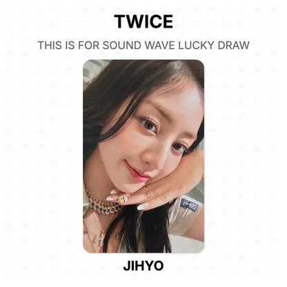 TWICE THIS IS FOR SOUND WAVE LUCKY DRAW Official Photocard