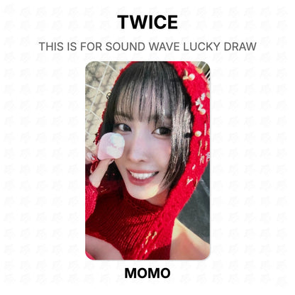 TWICE THIS IS FOR SOUND WAVE LUCKY DRAW Official Photocard