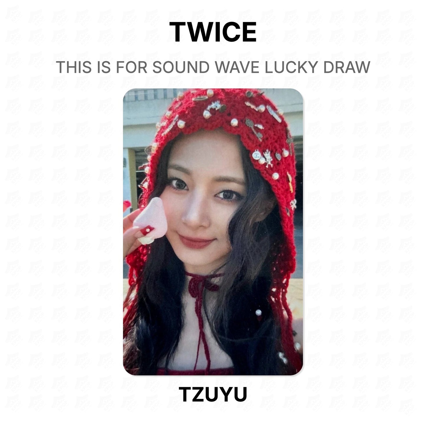 TWICE THIS IS FOR SOUND WAVE LUCKY DRAW Official Photocard