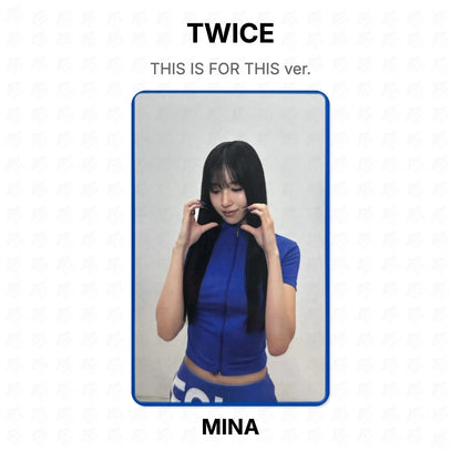 TWICE THIS IS FOR THIS ver. Official Photocard
