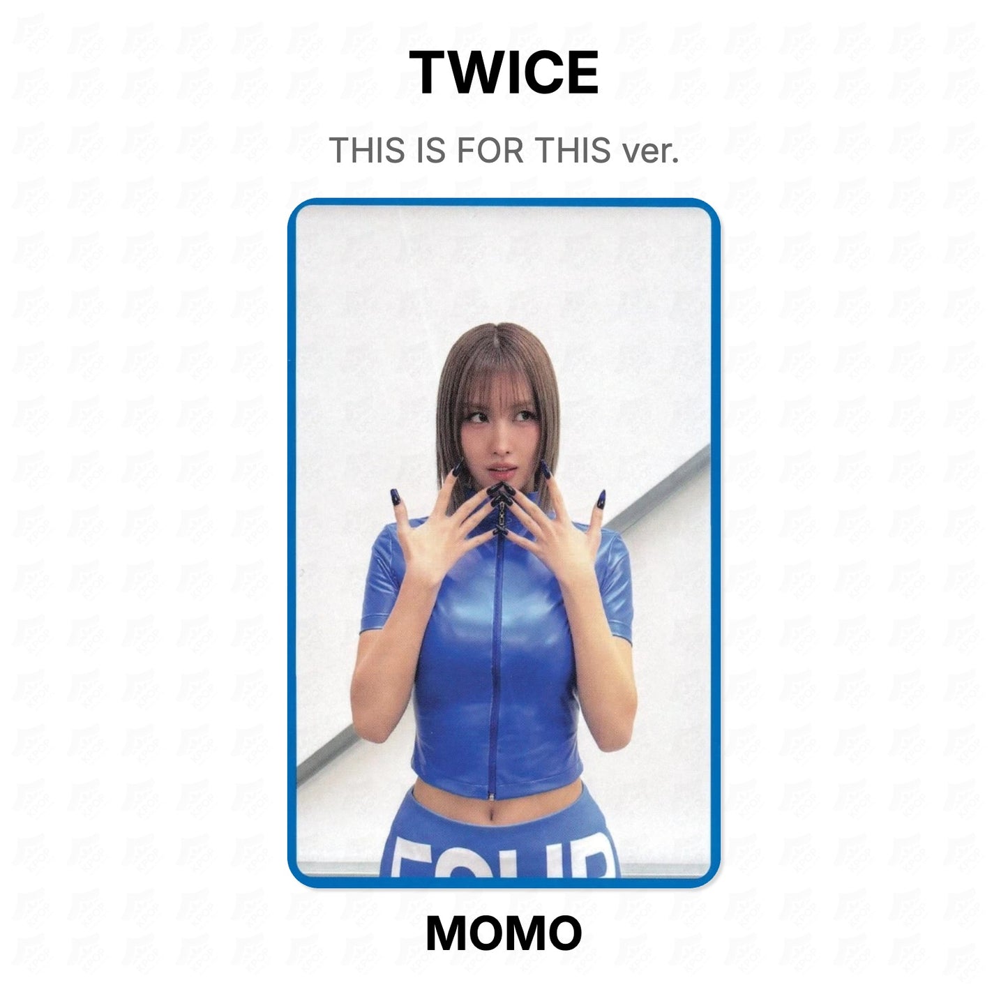 TWICE THIS IS FOR THIS ver. Official Photocard