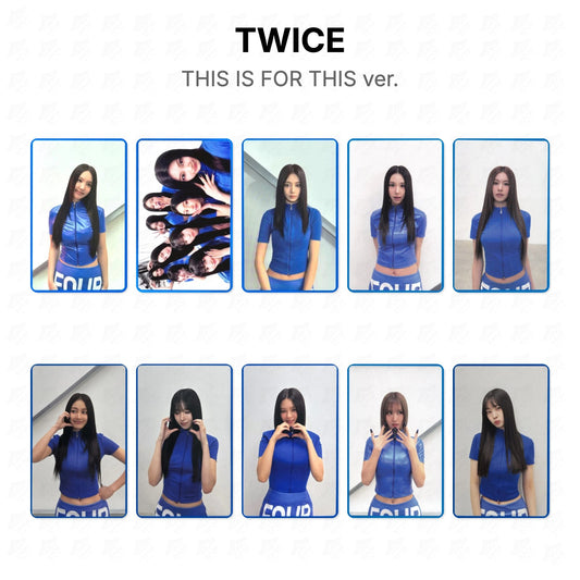TWICE THIS IS FOR THIS ver. Official Photocard