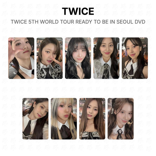 TWICE 5TH WORLD TOUR READY TO BE IN SEOUL DVD Official Photocard