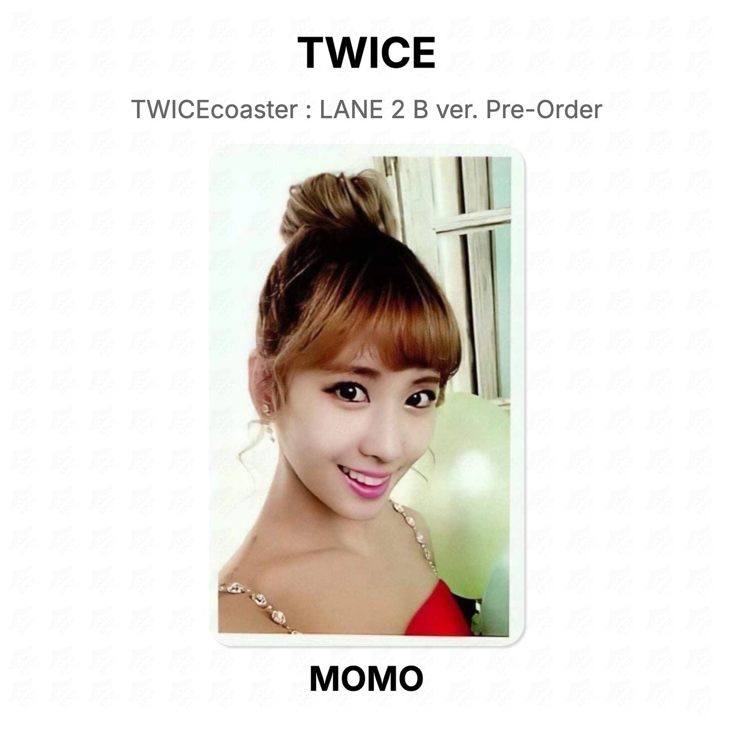 TWICE TWICEcoaster : LANE 2 B ver. Pre-Order Official Photocard