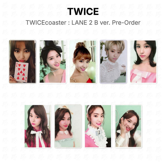 TWICE TWICEcoaster : LANE 2 B ver. Pre-Order Official Photocard