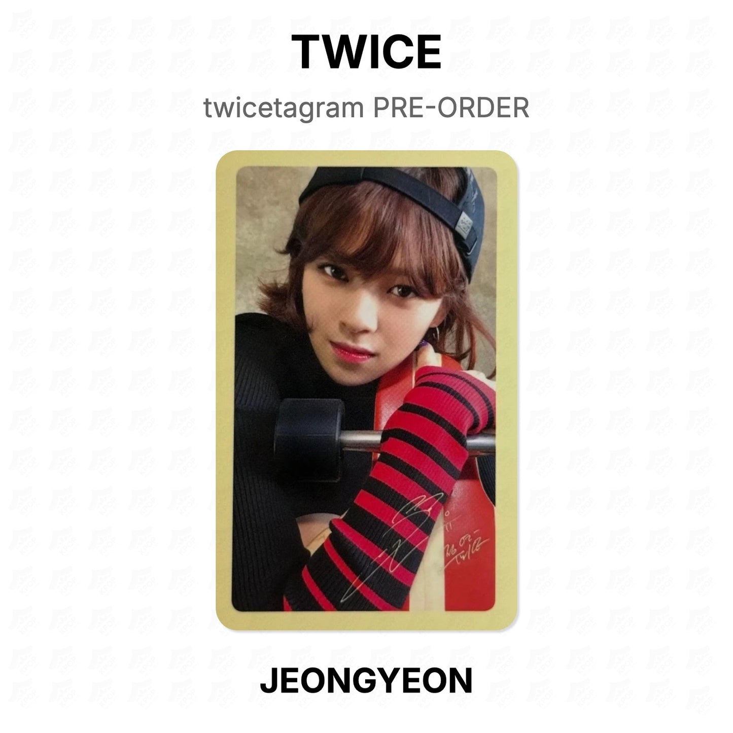 TWICE twicetagram PRE-ORDER Official Photocard