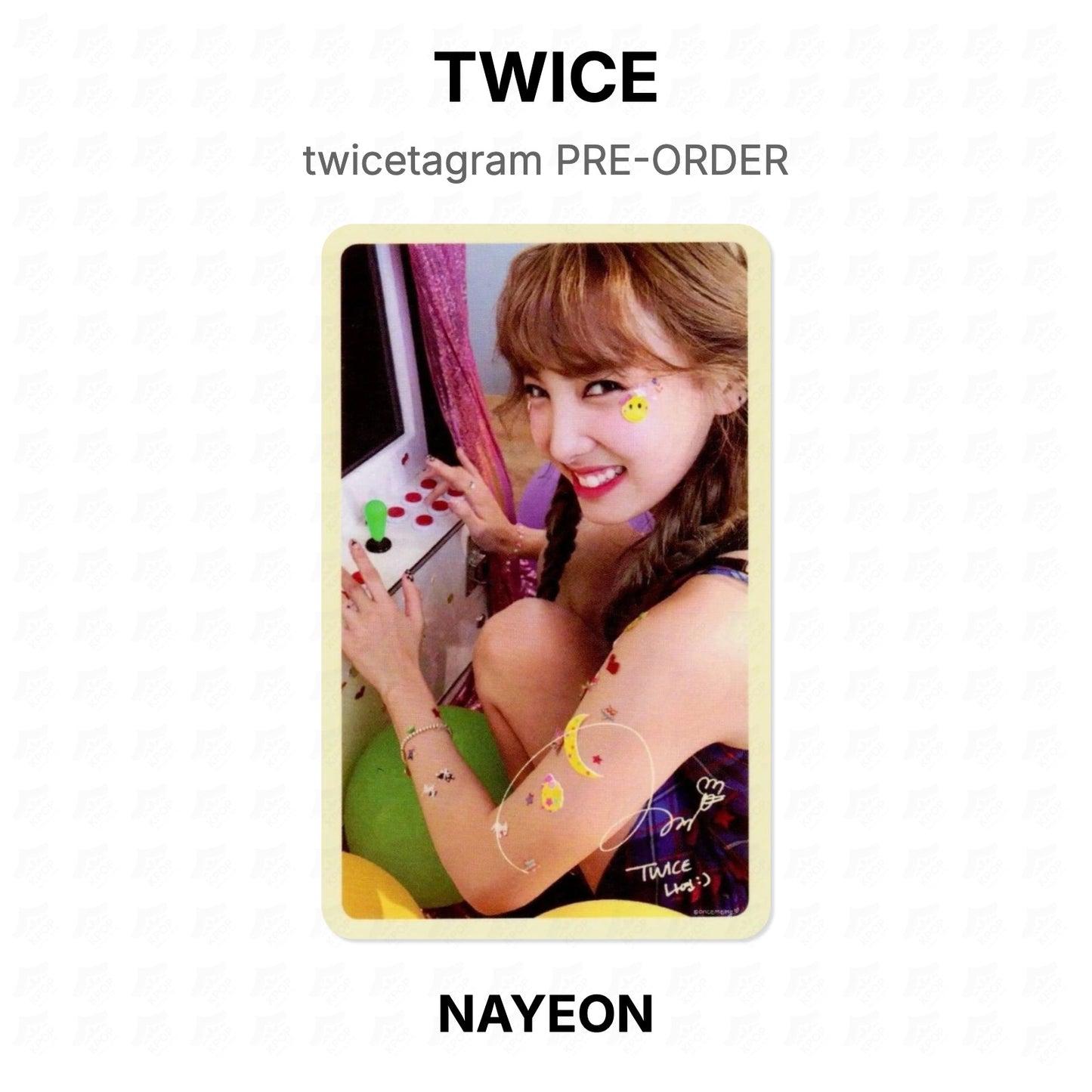 TWICE twicetagram PRE-ORDER Official Photocard
