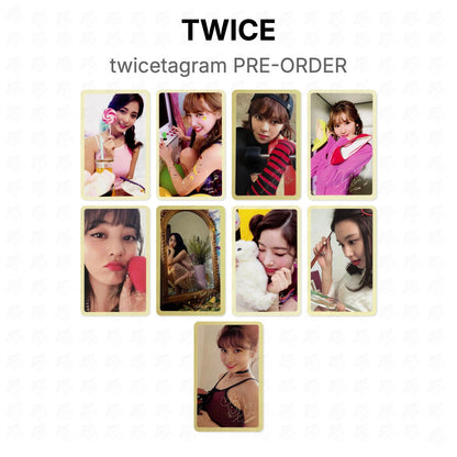 TWICE twicetagram PRE-ORDER Official Photocard