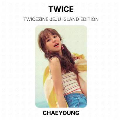 TWICE TWICEZINE JEJU ISLAND EDITION Official Photocard