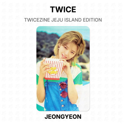 TWICE TWICEZINE JEJU ISLAND EDITION Official Photocard