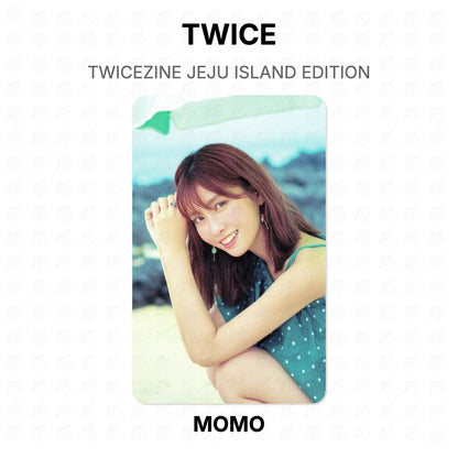 TWICE TWICEZINE JEJU ISLAND EDITION Official Photocard