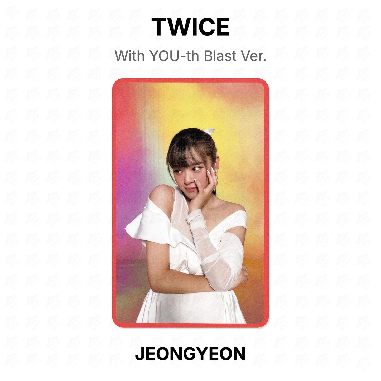 TWICE With YOU-th Blast Ver. Official Photocard