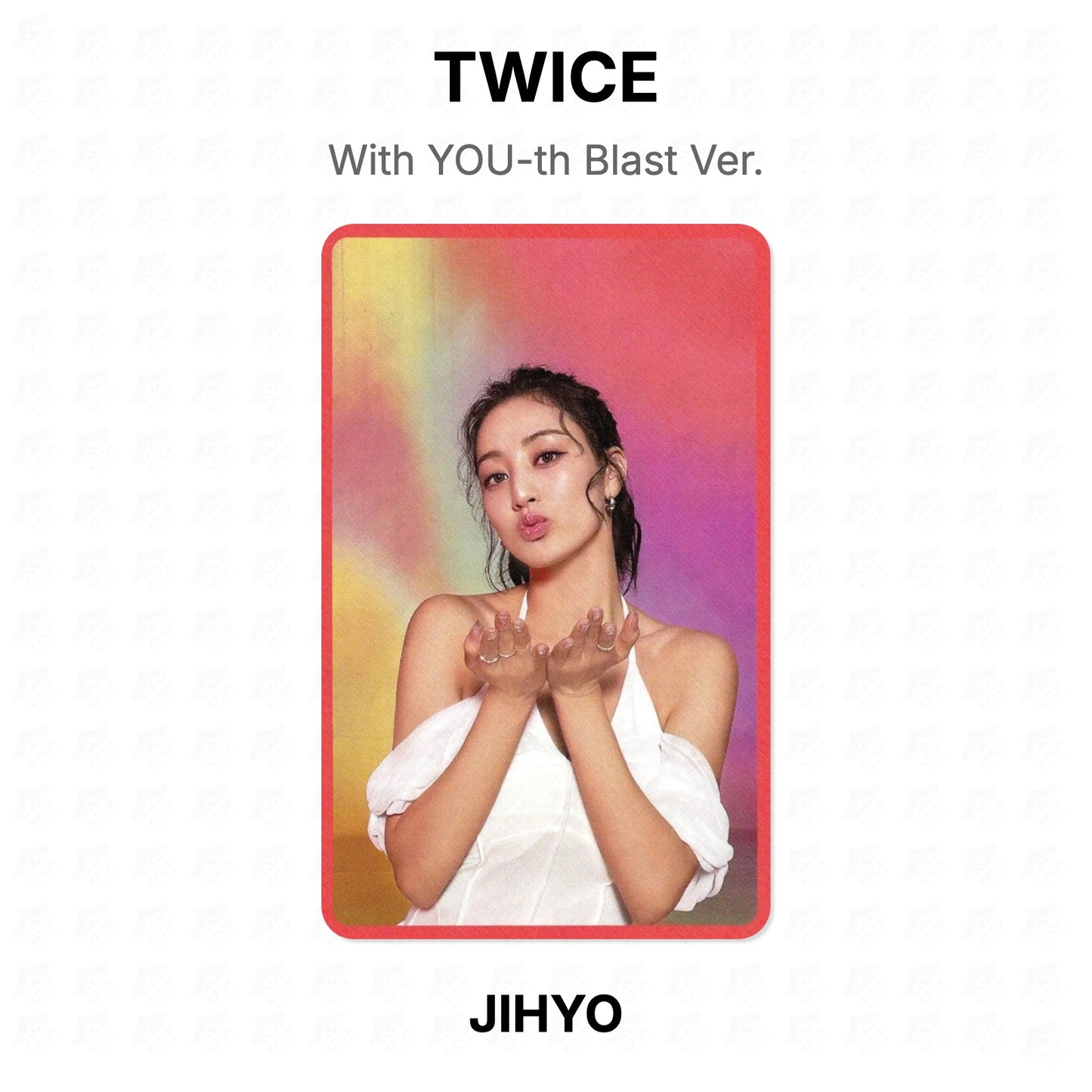 TWICE With YOU-th Blast Ver. Official Photocard