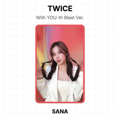 TWICE With YOU-th Blast Ver. Official Photocard