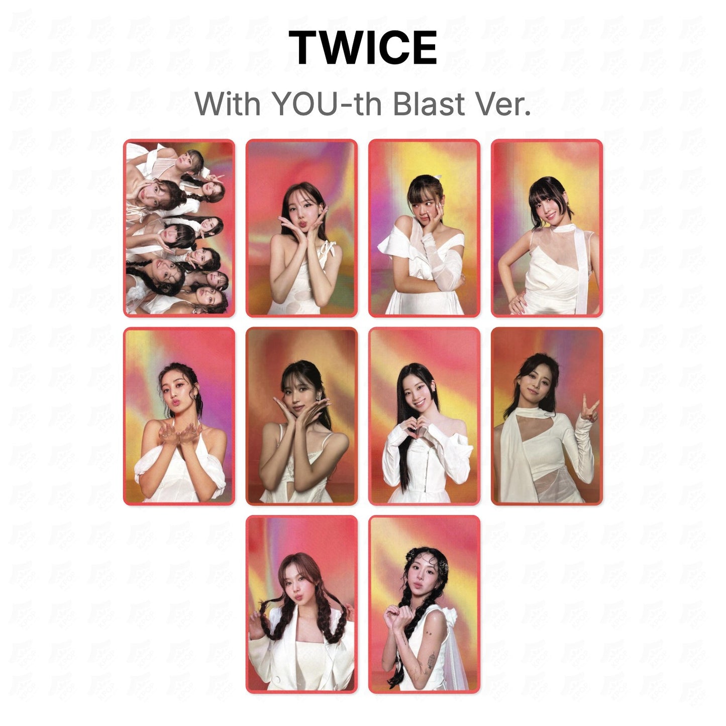 TWICE With YOU-th Blast Ver. Official Photocard