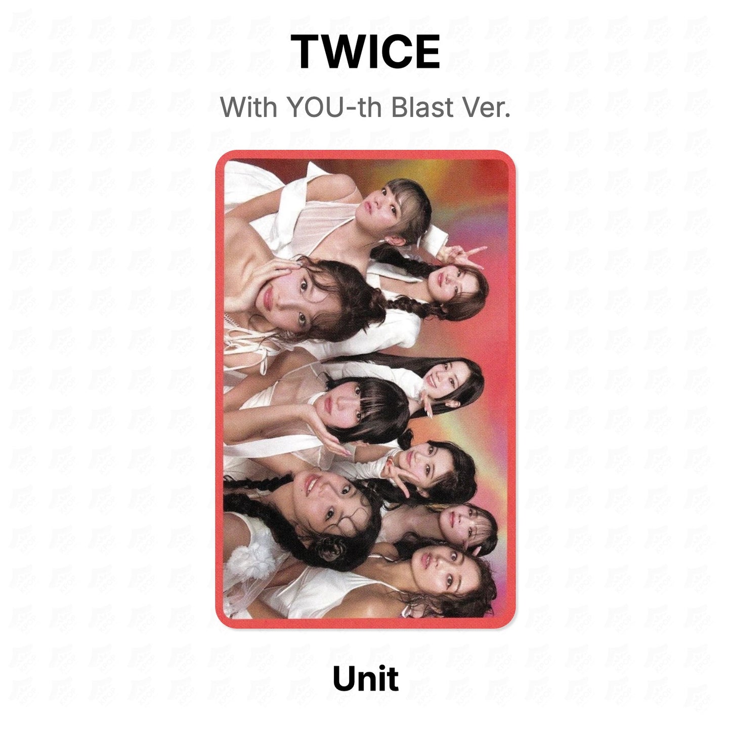 TWICE With YOU-th Blast Ver. Official Photocard