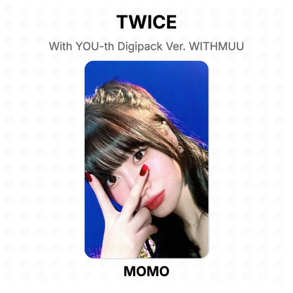 TWICE With YOU-th Digipack Ver. WITHMUU Official Photocard