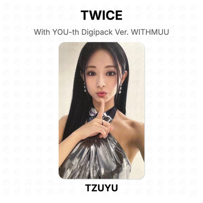 TWICE With YOU-th Digipack Ver. WITHMUU Official Photocard