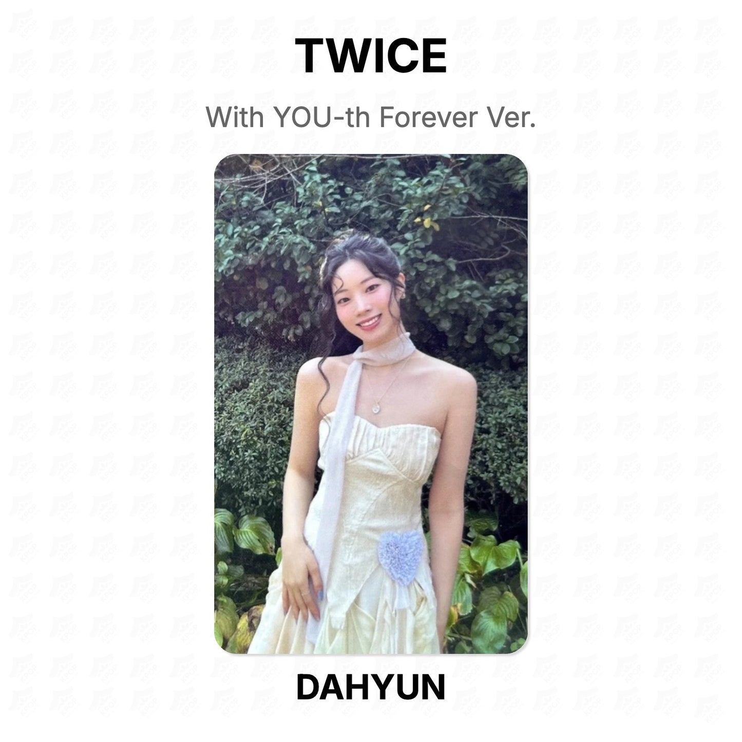 TWICE With YOU-th Forever Ver. Official Photocard