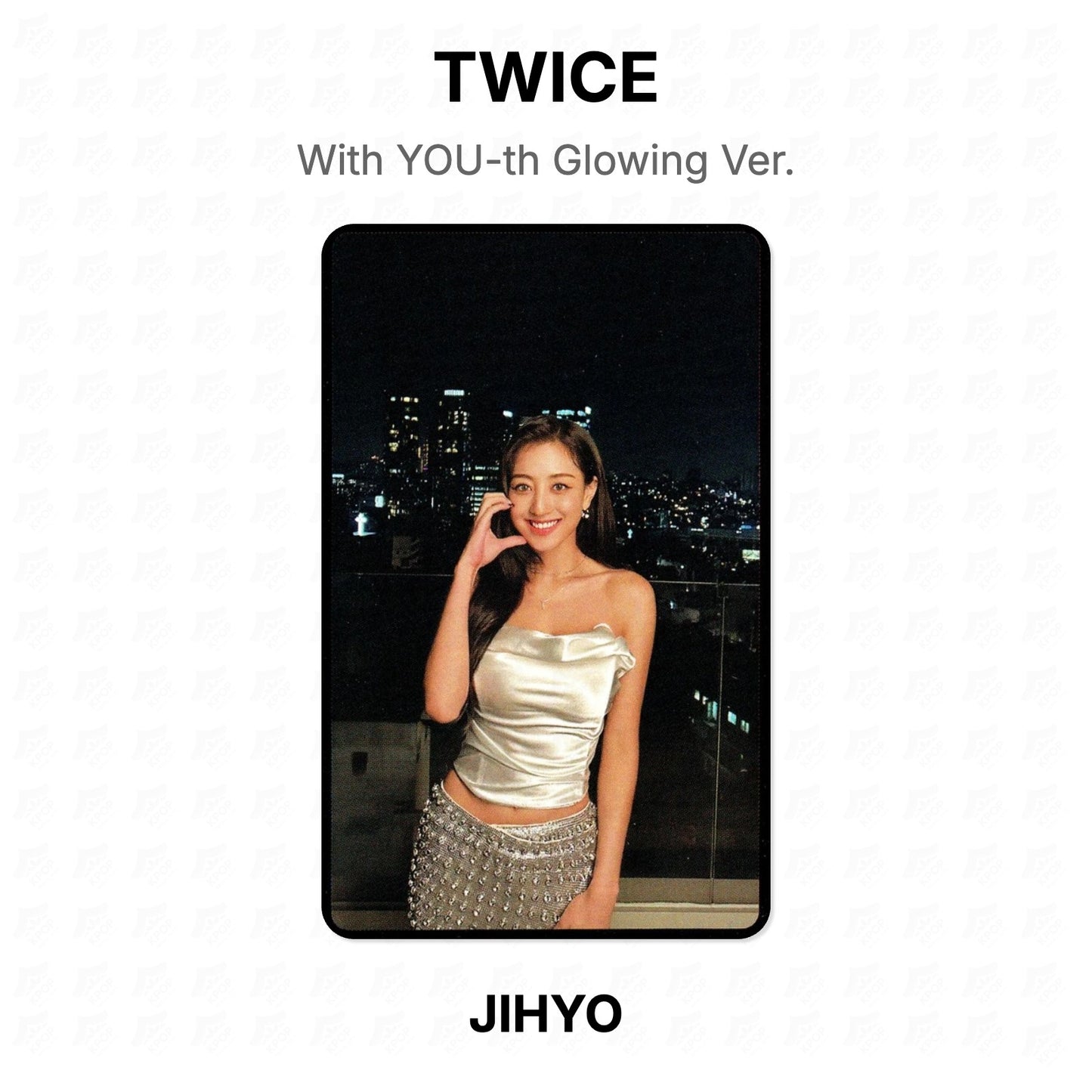 TWICE With YOU-th Glowing Ver. Official Photocard