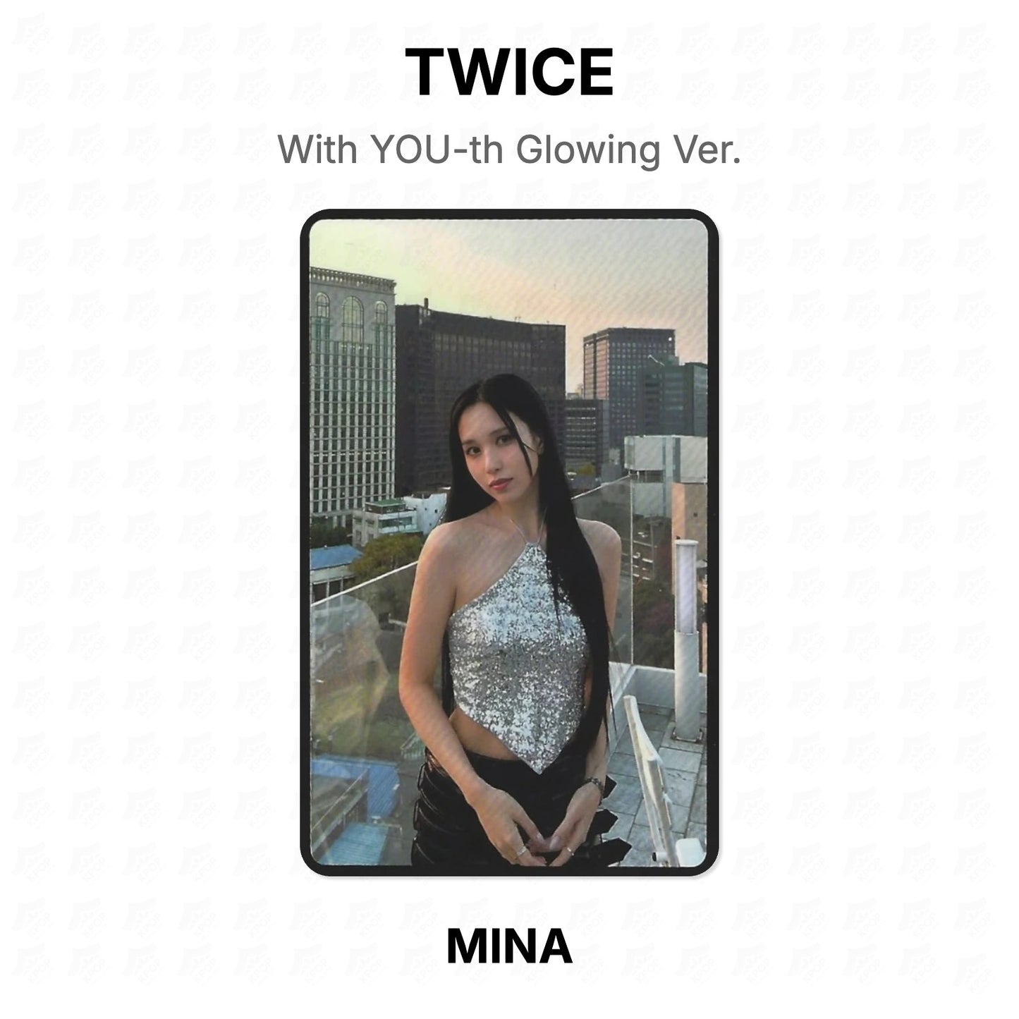 TWICE With YOU-th Glowing Ver. Official Photocard