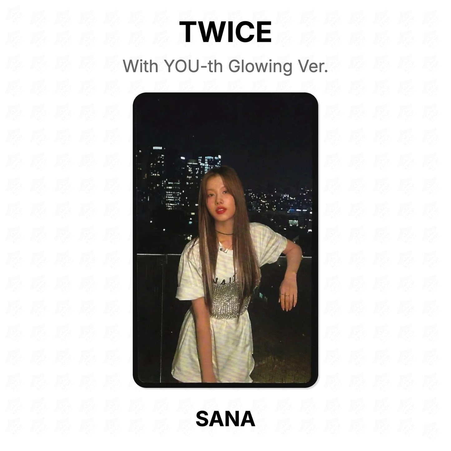 TWICE With YOU-th Glowing Ver. Official Photocard