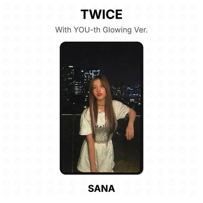 TWICE With YOU-th Glowing Ver. Official Photocard