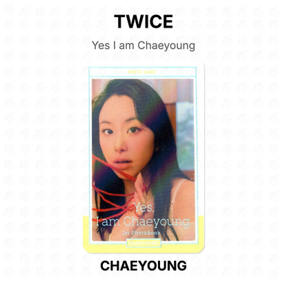 TWICE Yes I am Chaeyoung Official Photocard