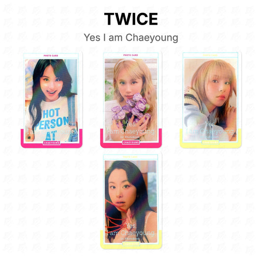 TWICE Yes I am Chaeyoung Official Photocard