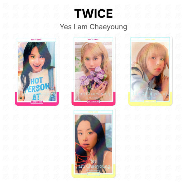 TWICE Yes I am Chaeyoung Official Photocard