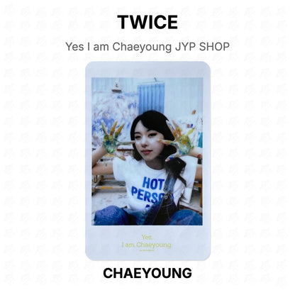 TWICE Yes I am Chaeyoung JYP SHOP Official Photocard