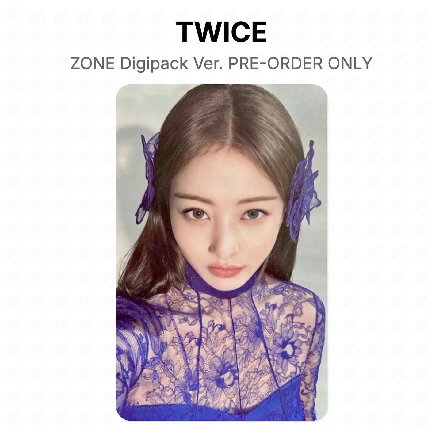 TWICE ZONE Digipack Ver. PRE-ORDER ONLY Official Photocard